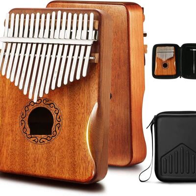 Unbranded Kalimba Thumb Piano 17 Keys with Mahogany Wood,Mbira... Unbranded Kalimba Thumb Piano 17 Keys with Mahogany Wood,Mbira...