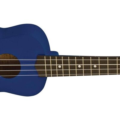 Kohala Tiki Uke Soprano Ukulele Ocean Blue Kohala Tiki Uke Soprano Ukulele Ocean Blue