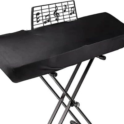 Unbranded 61 Keys Piano Keyboard Dust Cover with Music Stand O... Unbranded 61 Keys Piano Keyboard Dust Cover with Music Stand O...