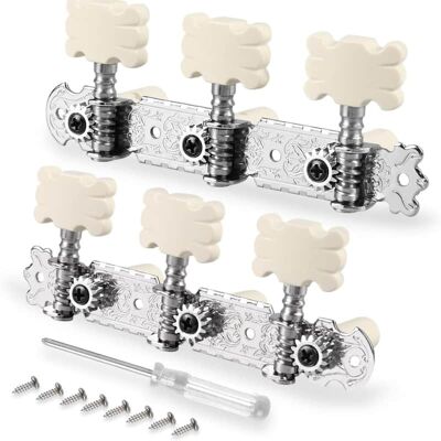 Unbranded Classical Guitar Tuning Keys 1:14 String Machine Hea... Unbranded Classical Guitar Tuning Keys 1:14 String Machine Hea...