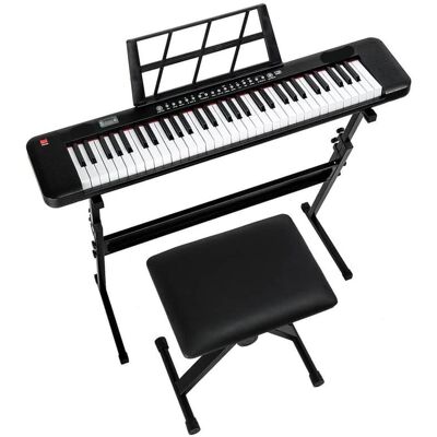 Unbranded 61-Key Portable Electronic Keyboard Piano with Stand... Unbranded 61-Key Portable Electronic Keyboard Piano with Stand...