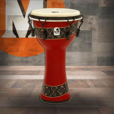 Toca Freestyle Mechanically Tuned Djembe, 10" with Bag (SFDMX-... Toca Freestyle Mechanically Tuned Djembe, 10" with Bag (SFDMX-...