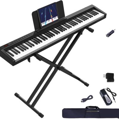 Unbranded Digital Piano 88 Key Full Size Semi Weighted Electro... Unbranded Digital Piano 88 Key Full Size Semi Weighted Electro...