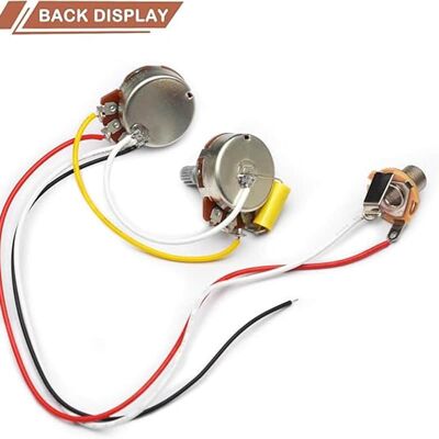 Unbranded PB Bass Wiring Harness Prewired Kit for Precision Ba... Unbranded PB Bass Wiring Harness Prewired Kit for Precision Ba...