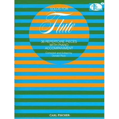 Carl Fischer Solos for Flute, Flute solo, Piano Carl Fischer Solos for Flute, Flute solo, Piano