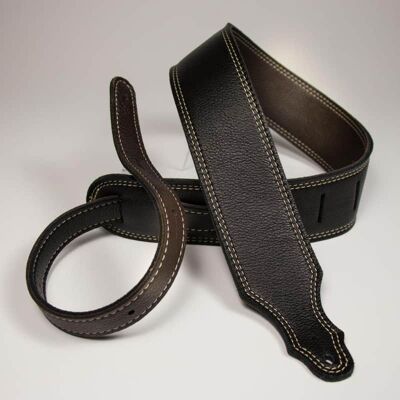 Franklin 12BCHGN 2.5" Chocolate/Gold Reversible Leather/Natura... Franklin 12BCHGN 2.5" Chocolate/Gold Reversible Leather/Natura...