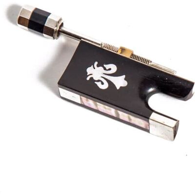Unbranded Bow Frog High Quality Ebony Violin Bow Frog 3/4-4/4 ... Unbranded Bow Frog High Quality Ebony Violin Bow Frog 3/4-4/4 ...