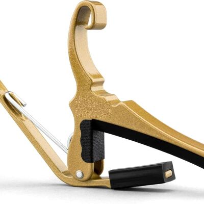 Unbranded Guitar Capo for 6-string acoustic guitars, Gold Unbranded Guitar Capo for 6-string acoustic guitars, Gold