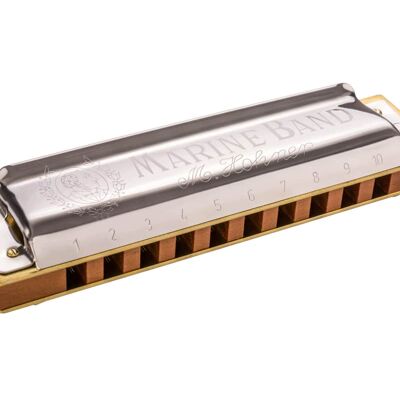 Hohner Marine Band 1896 Natural Minor Harmonica Key of Natural... Hohner Marine Band 1896 Natural Minor Harmonica Key of Natural...