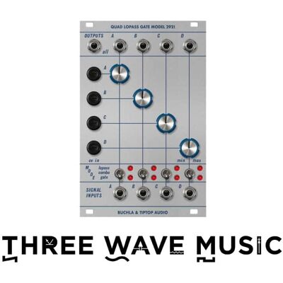 Tiptop Audio Buchla 292t - Quad Lopass Gate Tiptop Audio Buchla 292t - Quad Lopass Gate