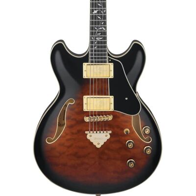 Ibanez Ibanez AS93QMSPDBS Artcore Expressionist Semi-Hollow G... Ibanez Ibanez AS93QMSPDBS Artcore Expressionist Semi-Hollow G...