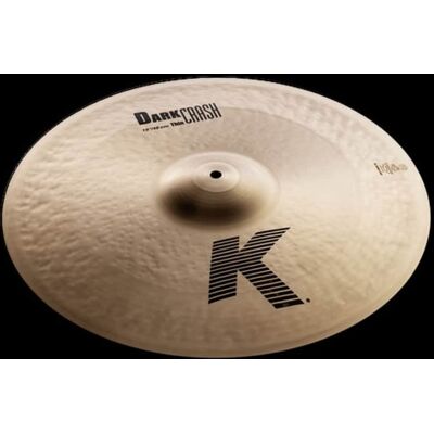 Zildjian 19" K Dark Thin Crash Cymbal Zildjian 19" K Dark Thin Crash Cymbal
