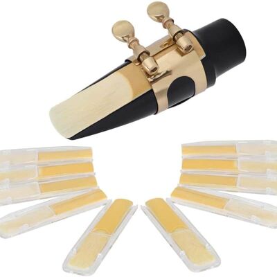 Unbranded 10PCS Tenor Saxophone Reeds for Tenor Sax Strength 2.5 Unbranded 10PCS Tenor Saxophone Reeds for Tenor Sax Strength 2.5
