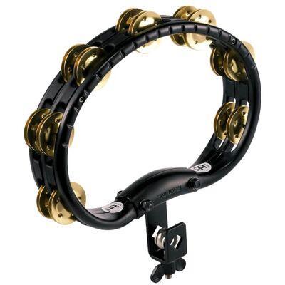 Meinl Meinl TMT2B-BK Mountable Traditional ABS Tambourine Bra... Meinl Meinl TMT2B-BK Mountable Traditional ABS Tambourine Bra...