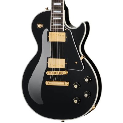 Gibson Gibson '70s Les Paul Custom Electric Guitar - Ebony Gibson Gibson '70s Les Paul Custom Electric Guitar - Ebony