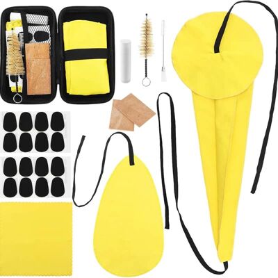 Unbranded Alto Tenor Soprano Saxophone Cleaning Cloths Kit wit... Unbranded Alto Tenor Soprano Saxophone Cleaning Cloths Kit wit...
