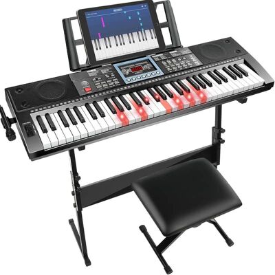 Unbranded 61 Key Keyboard Piano for Beginners w/Stand Bench, L... Unbranded 61 Key Keyboard Piano for Beginners w/Stand Bench, L...