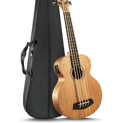 Unbranded Mahogany 30" Acoustic & Electric Ukulele Bass Unbranded Mahogany 30" Acoustic & Electric Ukulele Bass