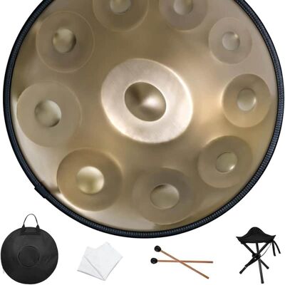 Unbranded Handpan Drum 22 Inches 432Hz 10 Notes Hand Drum Inst... Unbranded Handpan Drum 22 Inches 432Hz 10 Notes Hand Drum Inst...