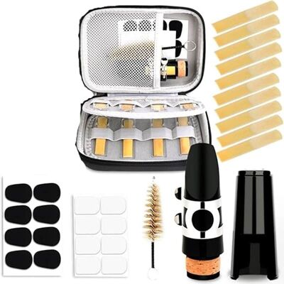 Unbranded Clarinet Mouthpiece Kit with Case, Clarinet Mouthpie... Unbranded Clarinet Mouthpiece Kit with Case, Clarinet Mouthpie...