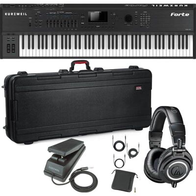 Unknown Kurzweil Forte 88-key Stage Piano (Foot Pedal Included... Unknown Kurzweil Forte 88-key Stage Piano (Foot Pedal Included...
