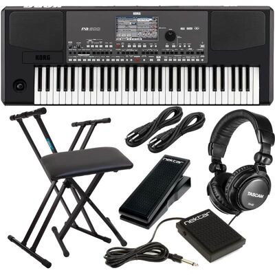 Unknown Korg Pa600 Professional 61-Key Keyboard with Speakers,... Unknown Korg Pa600 Professional 61-Key Keyboard with Speakers,...
