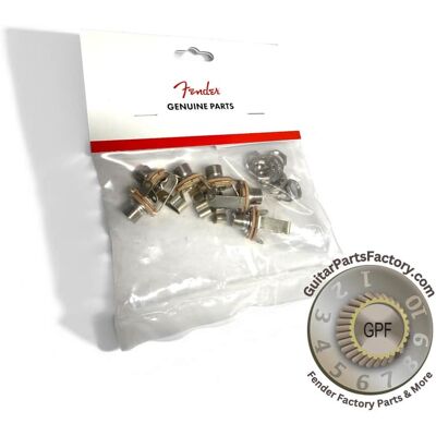 Fender 002-1956-649 1/4" 2-Conductor Guitar Output Jack 6-pack... Fender 002-1956-649 1/4" 2-Conductor Guitar Output Jack 6-pack...