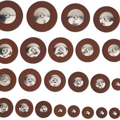 Unbranded Saxophone Leather Pads, The Saxohone Pads Replacemen... Unbranded Saxophone Leather Pads, The Saxohone Pads Replacemen...