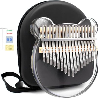 Unbranded 17 Keys Mbira Crystal Finger Piano, Musical Instrume... Unbranded 17 Keys Mbira Crystal Finger Piano, Musical Instrume...