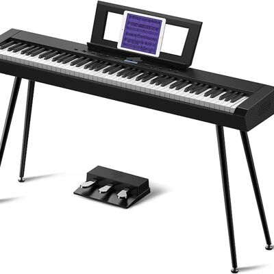 Unbranded 88 Key Full-Weighted Digital Piano, Electric Piano K... Unbranded 88 Key Full-Weighted Digital Piano, Electric Piano K...