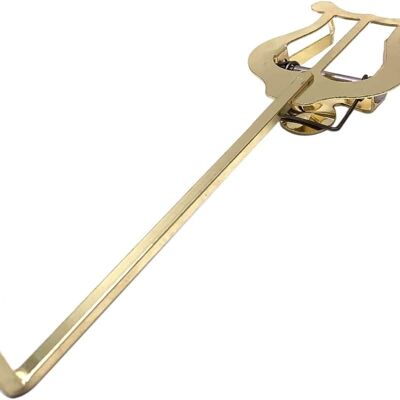 Unbranded Trumpet Horn Marching Lyre Clamp-On Holder Metal Pla... Unbranded Trumpet Horn Marching Lyre Clamp-On Holder Metal Pla...