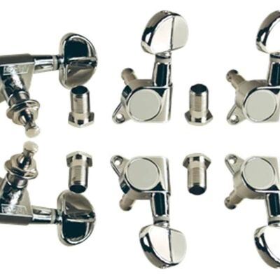 Golden Gate Golden Gate Schaller Style Machine Tuners, 3x3, Ch... Golden Gate Golden Gate Schaller Style Machine Tuners, 3x3, Ch...