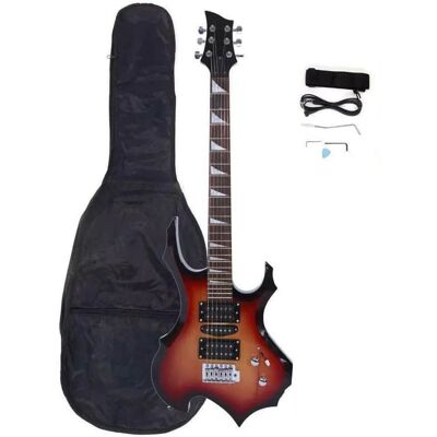 Unbranded Sunset Flame Type Beginner Practice Right-Handed Ele... Unbranded Sunset Flame Type Beginner Practice Right-Handed Ele...