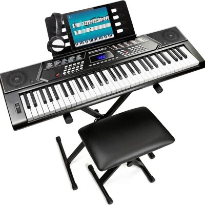 Unbranded 61 Key Keyboard Piano Stand With Pitch Bend Kit, Pia... Unbranded 61 Key Keyboard Piano Stand With Pitch Bend Kit, Pia...