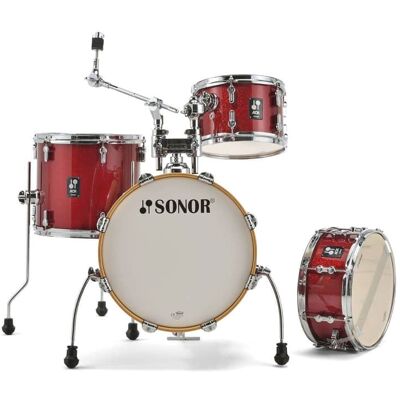 Sonor Sonor AQX Jungle 4-Piece Drum Shell Pack (Red Moon Spark... Sonor Sonor AQX Jungle 4-Piece Drum Shell Pack (Red Moon Spark...