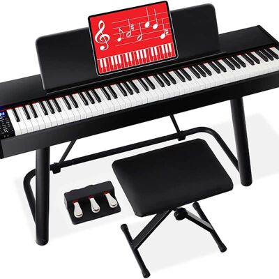Unbranded 88-Key Weighted Full Size Digital Piano, Electronic ... Unbranded 88-Key Weighted Full Size Digital Piano, Electronic ...