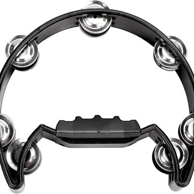 Unbranded Tambourine Metal Jingles Hand Held Percussion Half-M... Unbranded Tambourine Metal Jingles Hand Held Percussion Half-M...