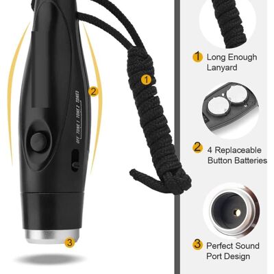 Unbranded Electronic Whistle, 4 Pack Handheld Electronic Whist... Unbranded Electronic Whistle, 4 Pack Handheld Electronic Whist...