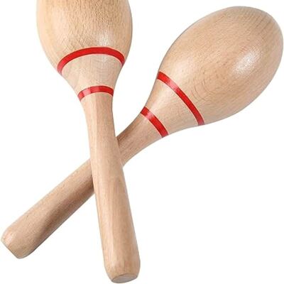 Unbranded Professional Wooden Rumba Shakers Hand Percussion Ra... Unbranded Professional Wooden Rumba Shakers Hand Percussion Ra...