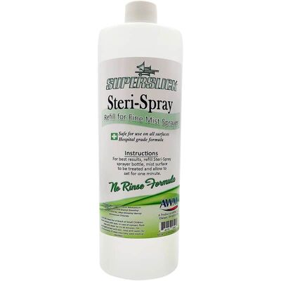 SuperSlick Steri-Spray Mouthpiece Cleaner 32 oz refill SuperSlick Steri-Spray Mouthpiece Cleaner 32 oz refill