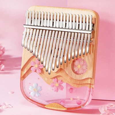 Unbranded 21 Keys Thumb Piano Crystal Kalimba, 17 Key Finger P... Unbranded 21 Keys Thumb Piano Crystal Kalimba, 17 Key Finger P...