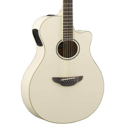 Yamaha Yamaha APX600 Acoustic Electric Guitar (Vintage White) Yamaha Yamaha APX600 Acoustic Electric Guitar (Vintage White)