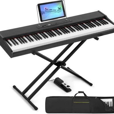 Unbranded Digital Piano 88 Key Weighted with Stand, 88 Key Sem... Unbranded Digital Piano 88 Key Weighted with Stand, 88 Key Sem...