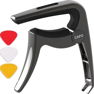 Unbranded Guitar Capo for Acoustic and Electric Guitars, 3 in ... Unbranded Guitar Capo for Acoustic and Electric Guitars, 3 in ...