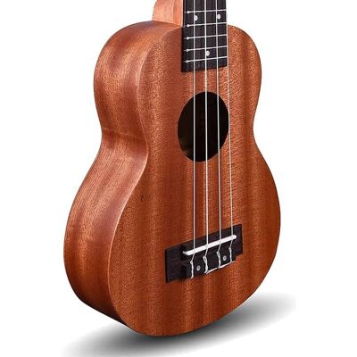 Unbranded Soprano Ukulele - Mahogany Wooden Ukulele for Beginn... Unbranded Soprano Ukulele - Mahogany Wooden Ukulele for Beginn...