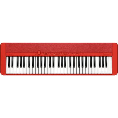 Casio Casiotone CT-S1 61-Key Portable Keyboard Red Casio Casiotone CT-S1 61-Key Portable Keyboard Red