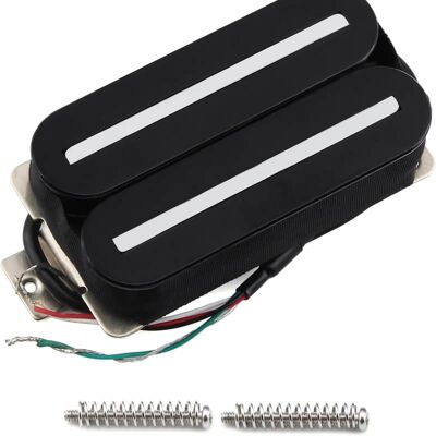 Unbranded High Output Bridge Humbucker Pickup, Black Unbranded High Output Bridge Humbucker Pickup, Black