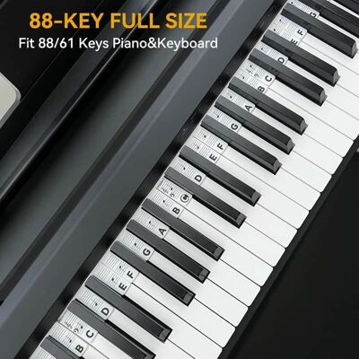 Unbranded Piano Notes Guide for Beginner, Removable Piano Keyb... Unbranded Piano Notes Guide for Beginner, Removable Piano Keyb...
