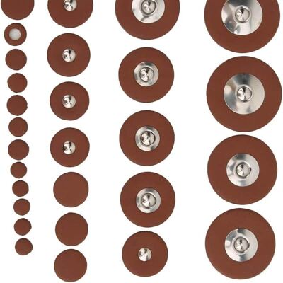 Unbranded Saxophone Pads, 28pcs Replacement Pack, Brown Sheeps... Unbranded Saxophone Pads, 28pcs Replacement Pack, Brown Sheeps...