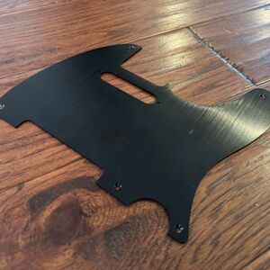 Unknown Black Anodized Aluminum Telecaster Pickguard